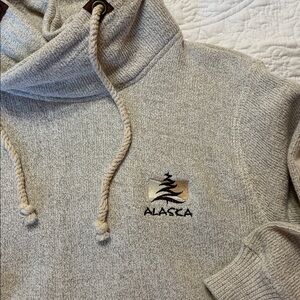 Beige Women’s  Alaska Embroidered Sweater Small